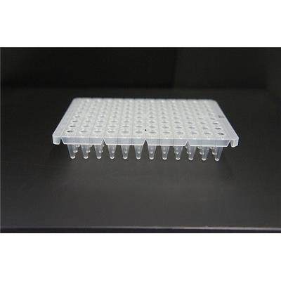 议价0.1ml/0.2ml定量PCR96孔酶标荧光透明半群边PCR96孔