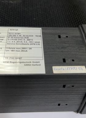 议价KFM 92701q0 R21219081 2xPt100 DIN/0…400°C