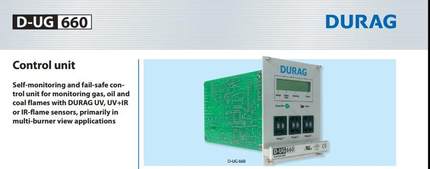 议价杜拉格 Durag D-UG-660 控制单 火焰探测