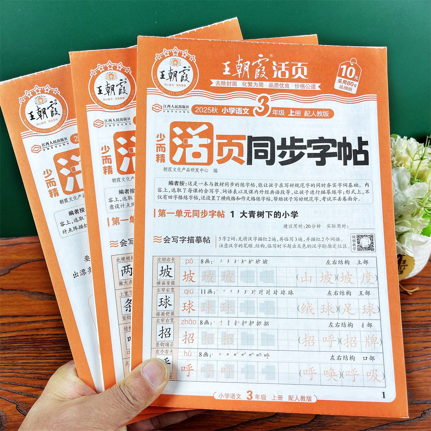 王朝霞1-6年级语文同步练字帖生字笔画笔顺古诗词默写专项训练