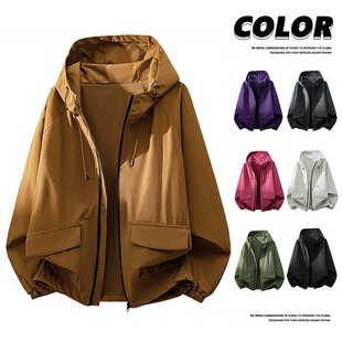 情侣户外连帽冲锋衣潮牌工装 外套三防情侣登山服夹克男山系港风上