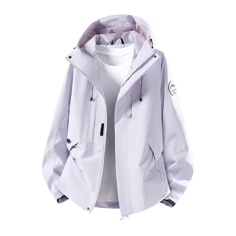 2026单冲运动户外冲锋衣连帽口袋拉链登山服防风防水情侣春秋外套,户外/登山/野营/旅行用品,冲锋衣裤套装,淘宝优惠券,粉丝福利购,淘宝优惠卷