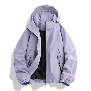 风衣夹克休闲外套跑量款 秋冬季 登山服户外冲锋衣外套男女款 情侣款