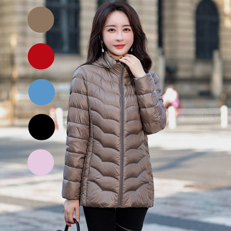 波斯顿官方旗舰店轻薄款羽绒服女