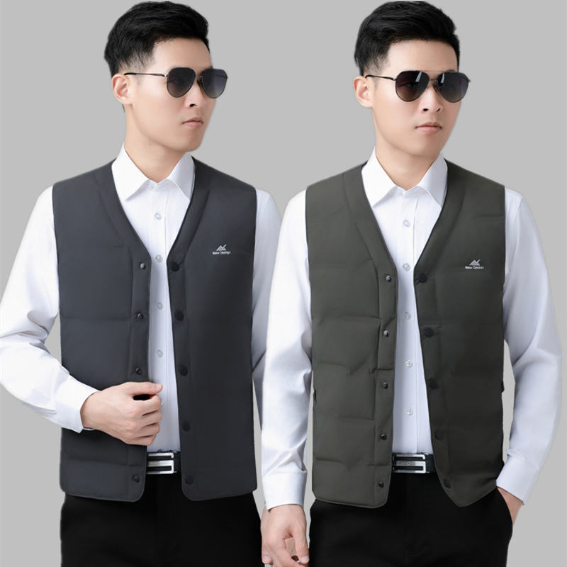 波士顿官方旗舰店轻薄羽绒马甲男