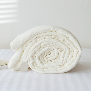 升级版 A类柔软纯棉双层纱布被子空调被夏被80%大豆春秋被芯冬被