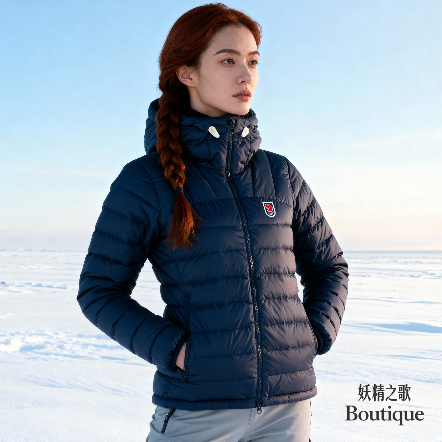 半庭·Fjallraven北极狐Expedition女款羽绒服外套86122 韩国代购