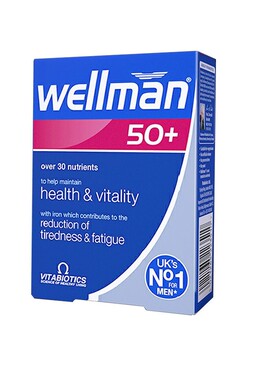 27年12月英国vitabiotics薇塔贝尔男士复合维生素wellman 50+