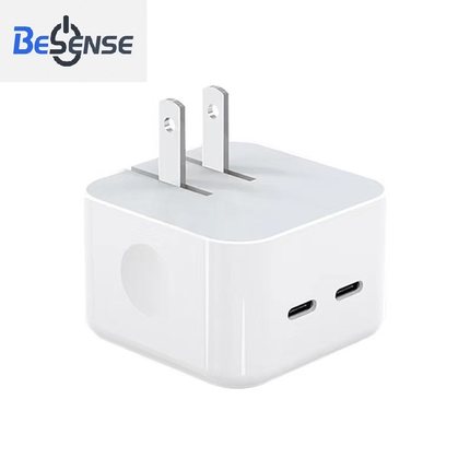 40W 动态电源适配器适用苹果17Pro充电器USB C快充16promax充电插头15 plus动态电源适配器手机17air充电头