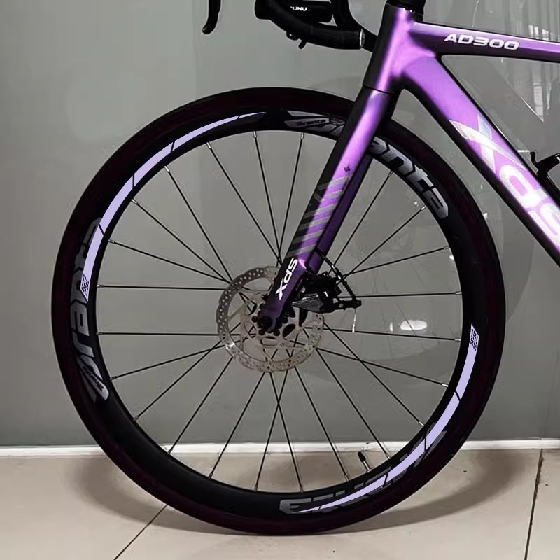 公路自行车轮组轮毂贴纸山地车