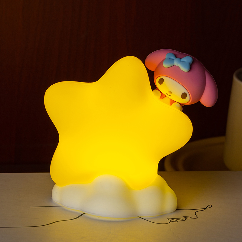 三丽鸥星星小夜灯摆件卧室床头