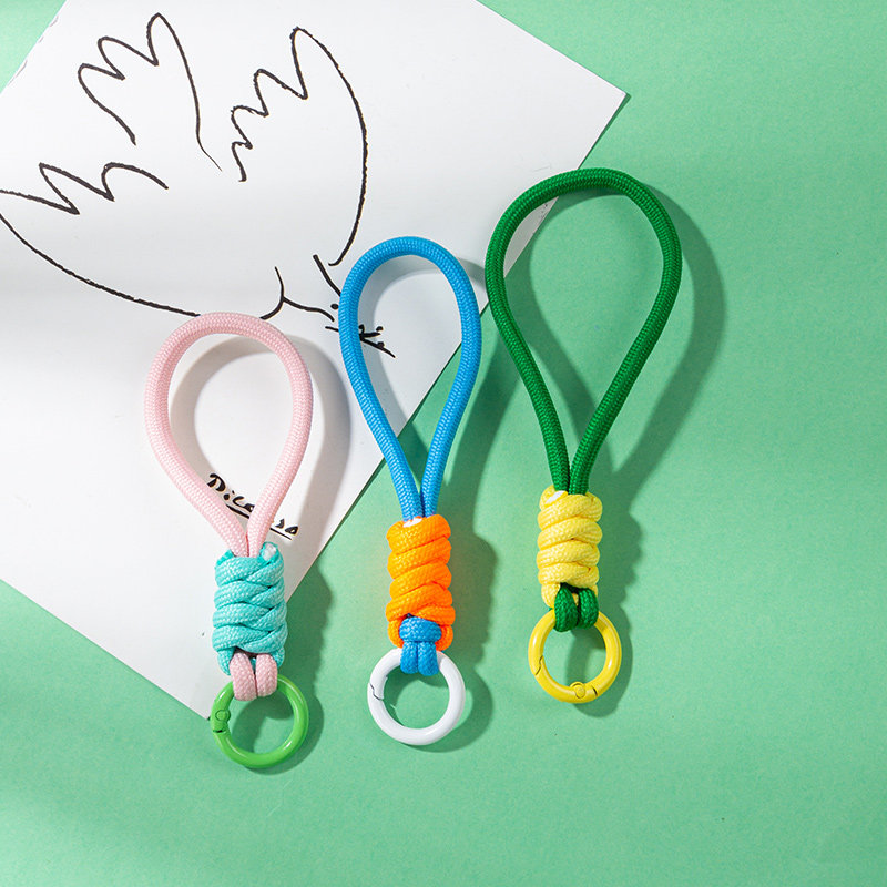 多色编织手绳钥匙扣挂件创意网红小清新男女士汽车链书包挂饰配件,节庆用品/礼品,钥匙扣,淘宝优惠券,粉丝福利购,淘宝优惠卷