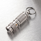 LED手电筒钥匙扣挂件创意个性 书包挂饰 户外随身小工具简约男士