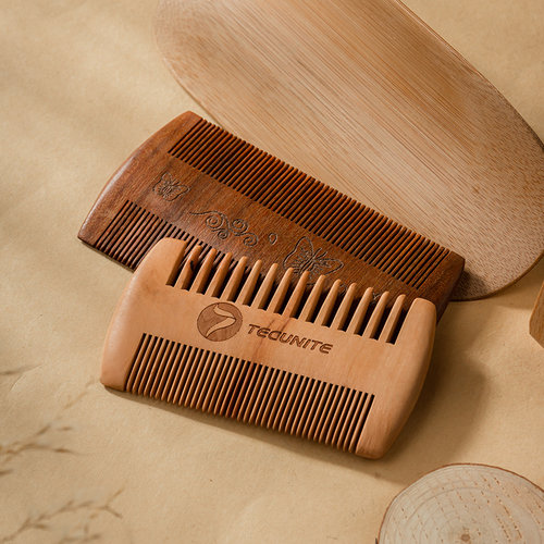 金丝檀木篦子虱子梳超密齿檀木梳