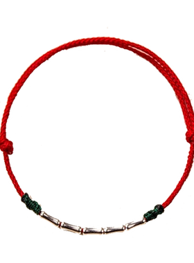 S925银竹节手链创意简约精致男女