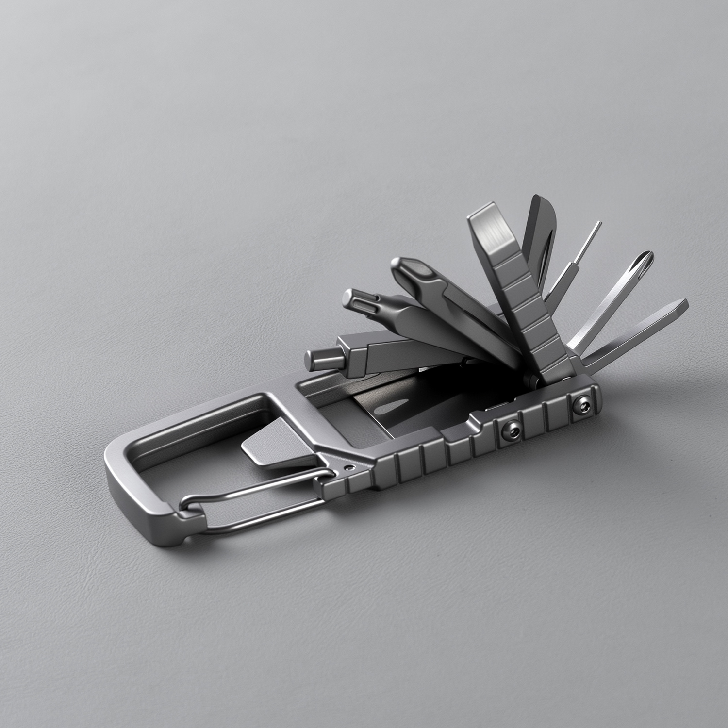 多功能不锈钢钥匙扣挂件螺丝刀