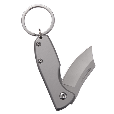 不锈钢拆快递小刀子钥匙扣挂件