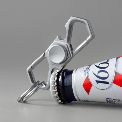 旋转陀螺开瓶器钥匙扣挂件简约