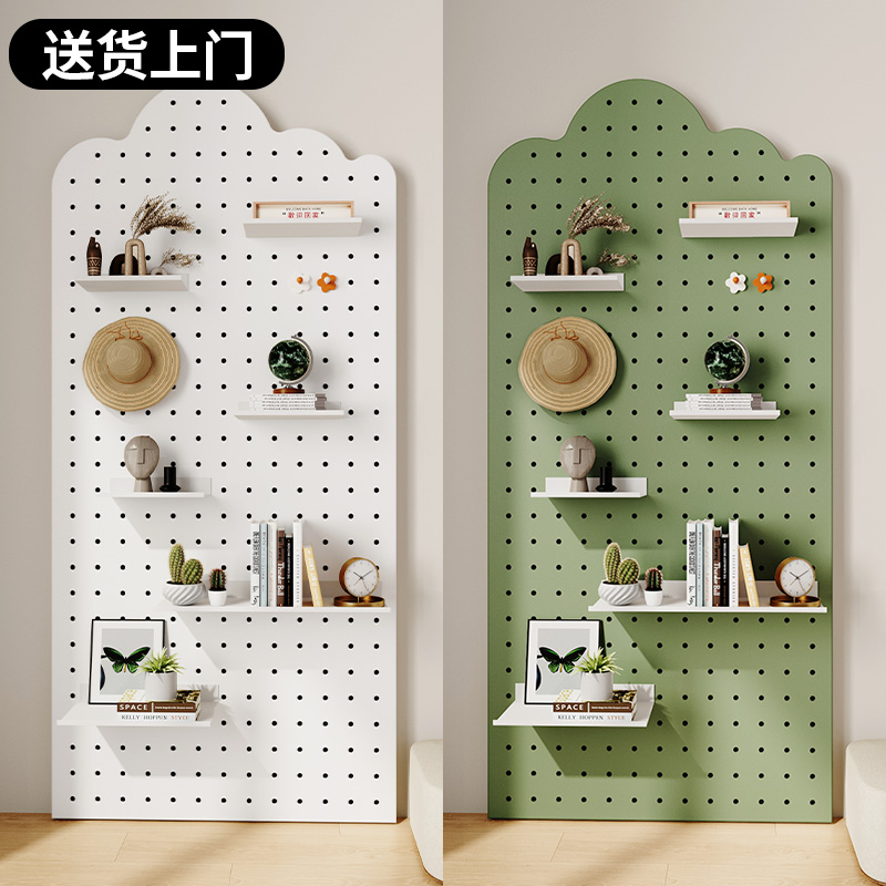 铝合金洞洞板定制置物架金属收纳