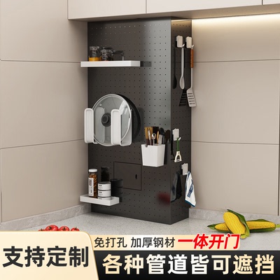 定制免打孔各种管道遮丑方便检修