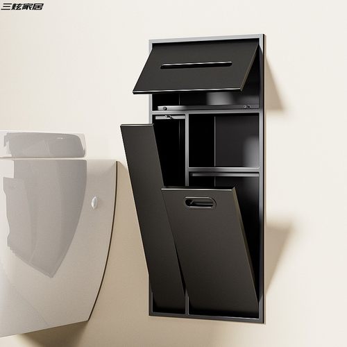 304不锈钢不留指纹马桶壁龛