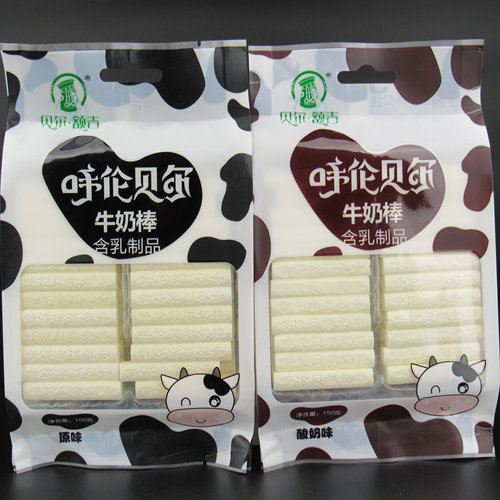 贝尔额吉 内蒙古 呼伦贝尔 草原特产 奶棒 奶干 150g - 封面