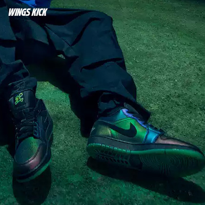 Nike/耐克 AJ1 乔丹空中大灌篮男子经典低帮休闲鞋 IX6375-001