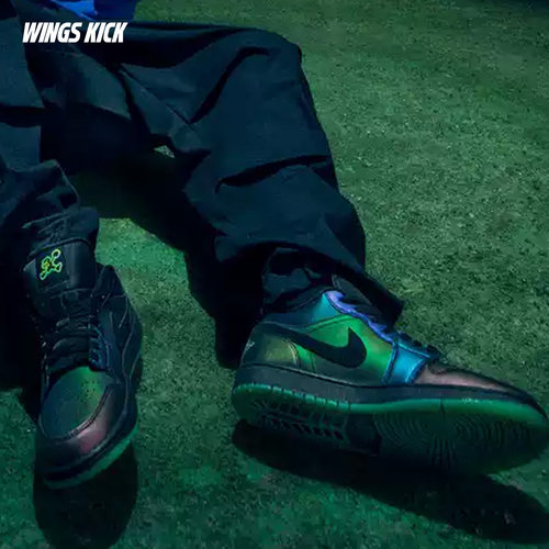 Nike/耐克 AJ1 乔丹空中大灌篮男子经典低帮休闲鞋 IX6375-001