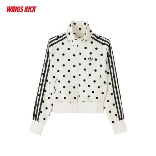 Adidas阿迪达斯三叶草 26新款韩国热销波点运动外套夹克KV1165