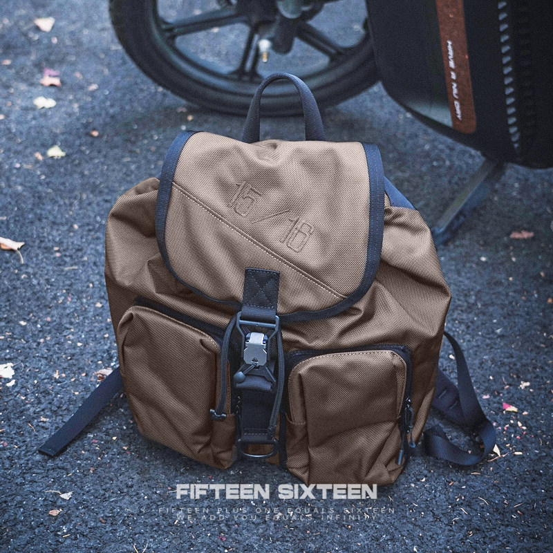 Fifteen Sixteen升级2.0弹道尼龙双肩包电脑背包CORDURA抽绳书包