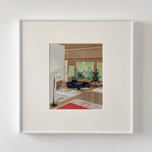 艺匠 Yukiko Noritake装饰画客餐厅边柜艺术挂画个性高级感摆台画