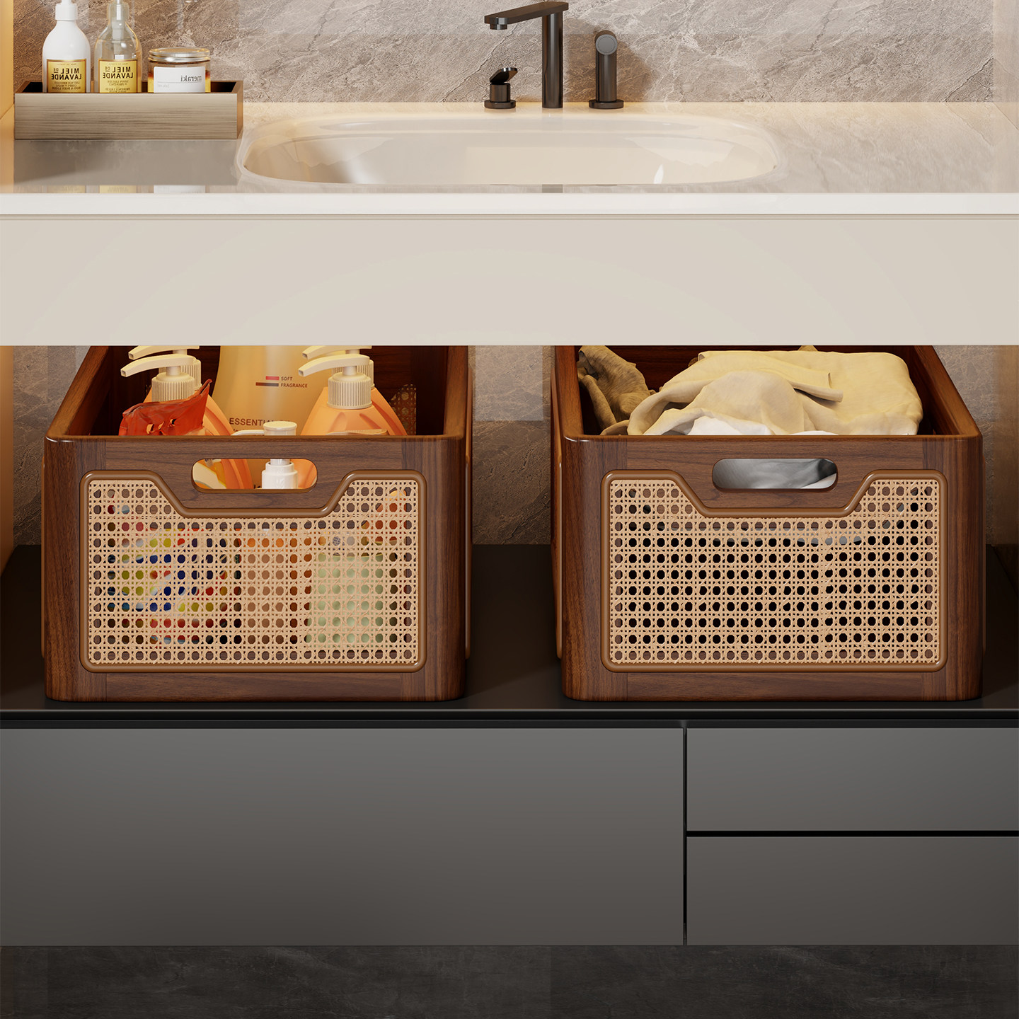 卫生间柜下置物架家用洗漱台下神器浴室落地移动收纳筐墙角储物架,家庭/个人清洁工具,浴室角架/置物架,淘宝优惠券,粉丝福利购,淘宝优惠卷