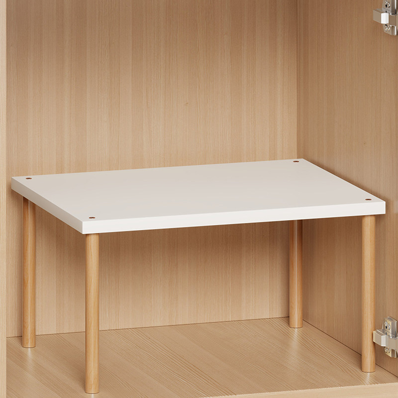 主机柜分层架宿舍书桌柜子收纳神器办公桌柜内分隔板收纳柜置物架