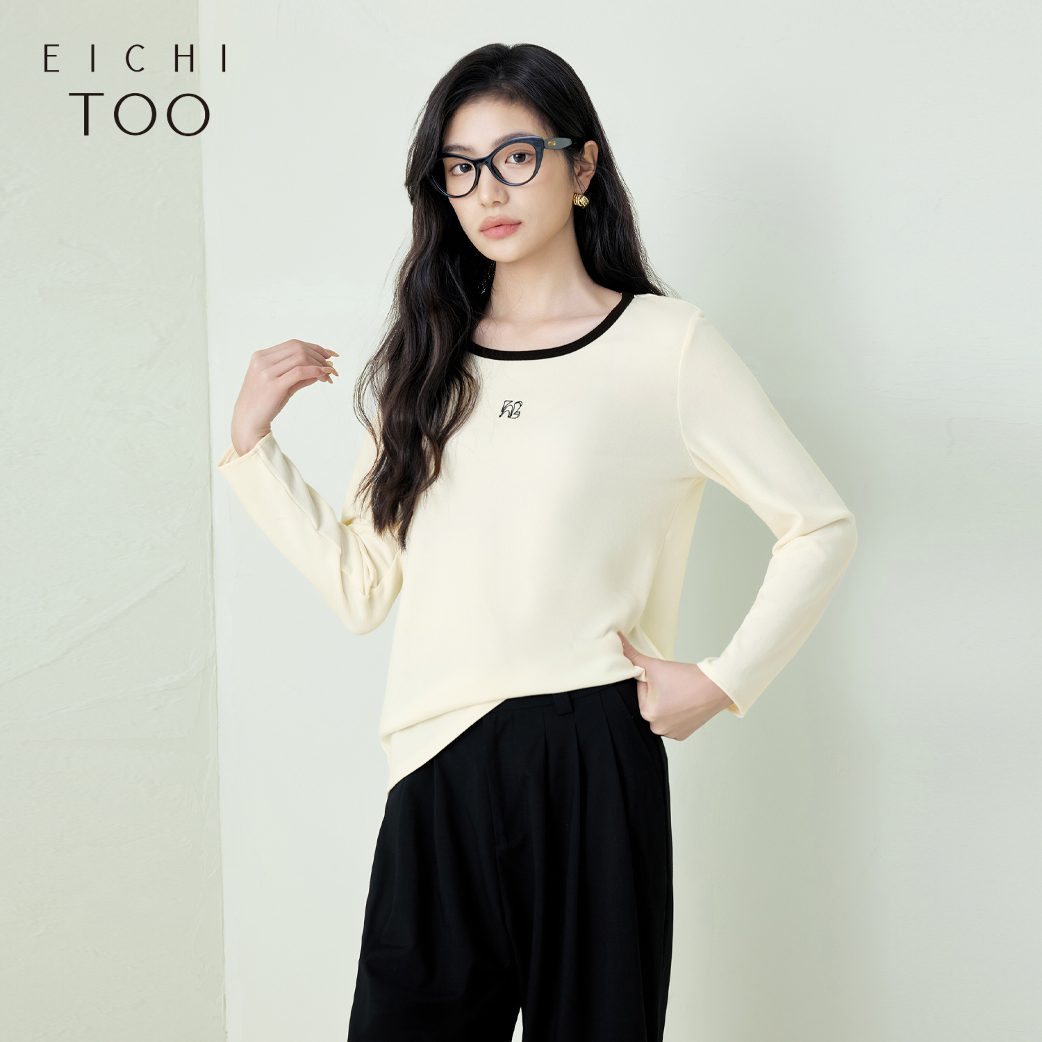 撞色设计 百搭时尚