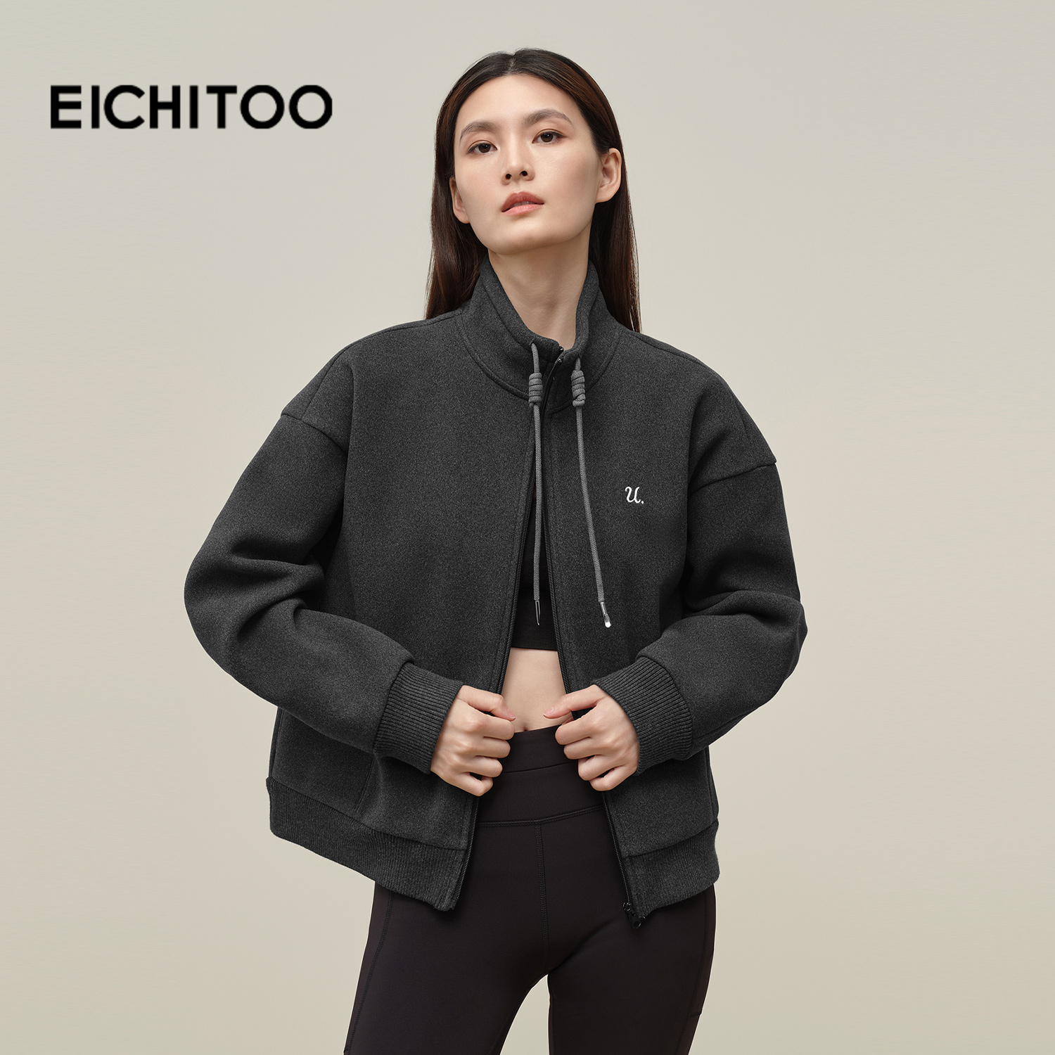 轻松又休闲的慵懒感