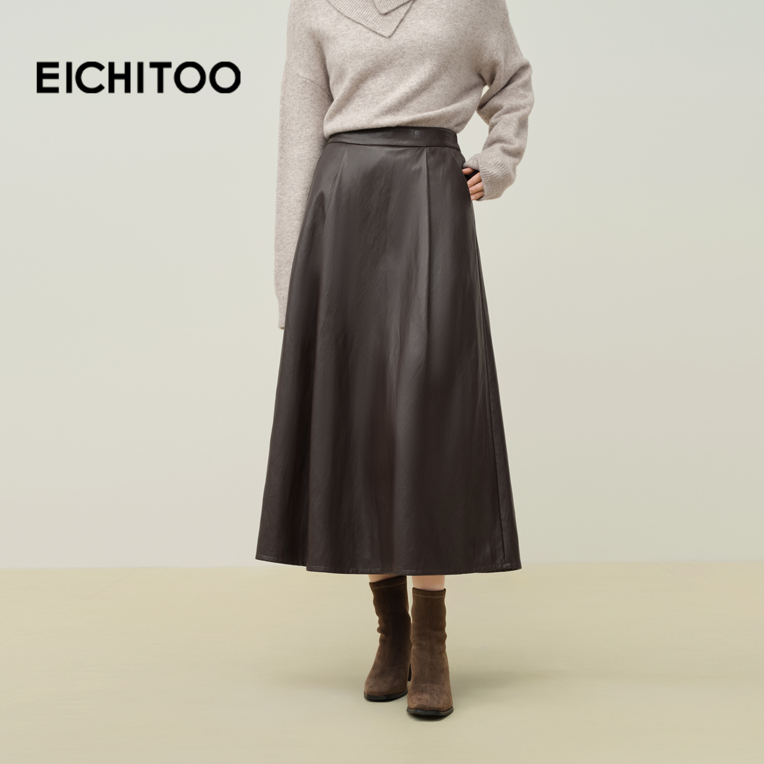 腰头松紧设计，身材包容性强