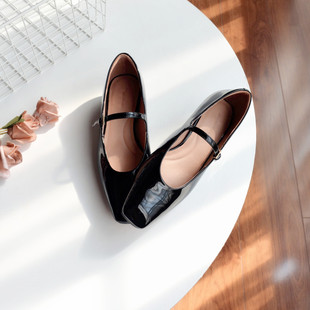 玛丽珍鞋 法式 2025秋季 小皮鞋 砖贵 搭扣气质女单鞋 上脚超漂亮