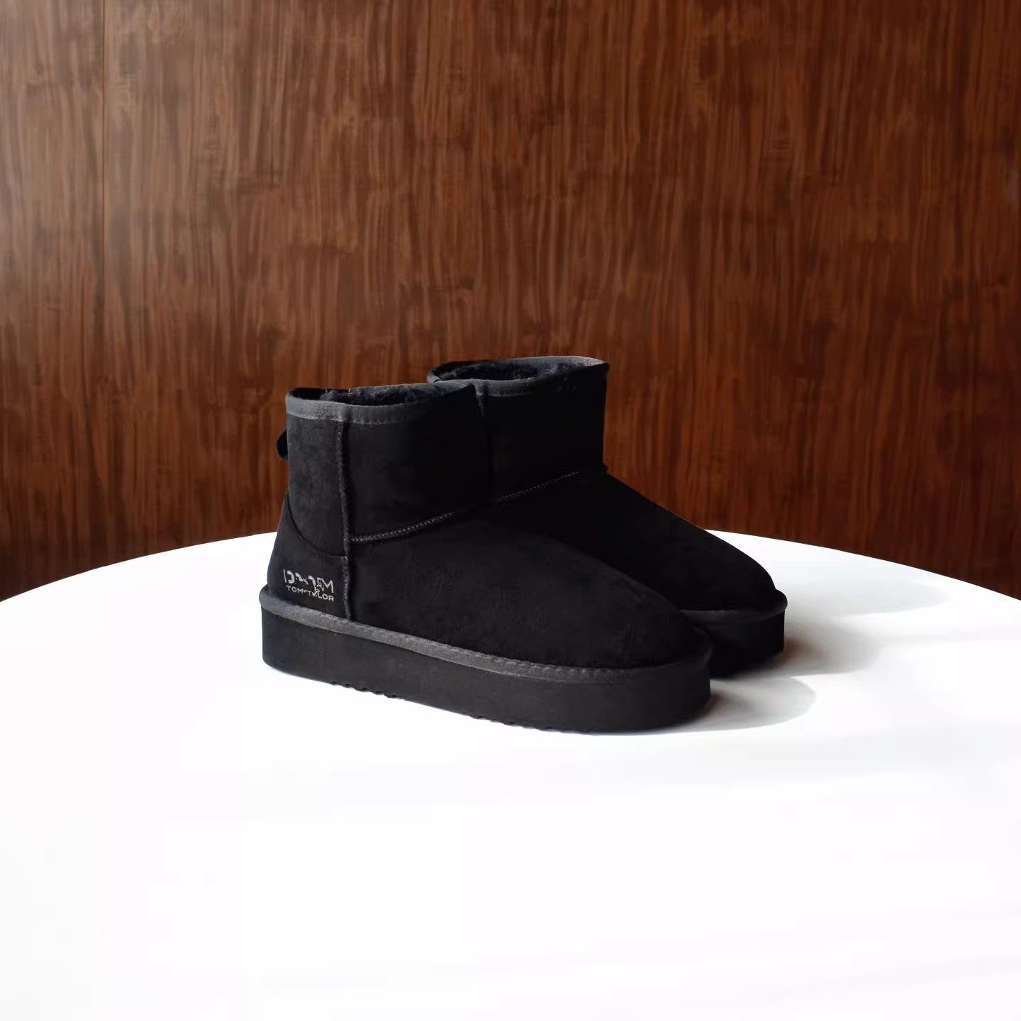 断码瑕疵~ 德国单！麂皮绒厚毛雪地靴25冬季短筒靴厚底大码女棉靴,女鞋,时尚雪地靴,淘宝优惠券,粉丝福利购,淘宝优惠卷