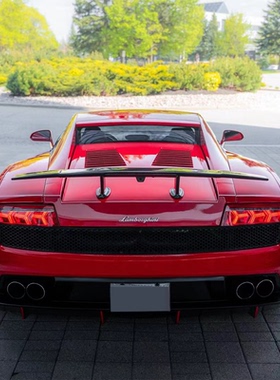 适用于兰博基尼LP550 560 570盖拉多改装赛道版碳纤维定风大尾翼