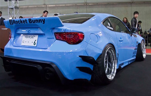 丰田86尾翼 86火箭兔大尾翼 改装尾翼 卧式压尾翼 斯巴鲁brz尾翼