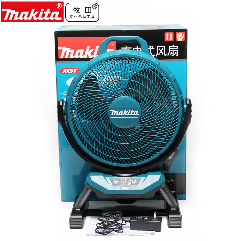 MAKITA 리튬 배터리 40V 충전식 배기 팬 다기능 스윙 헤드 휴대용 팬 CF002GZ