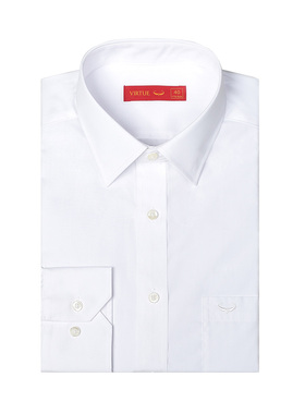 富绅白衬衫男职业商务正装工装