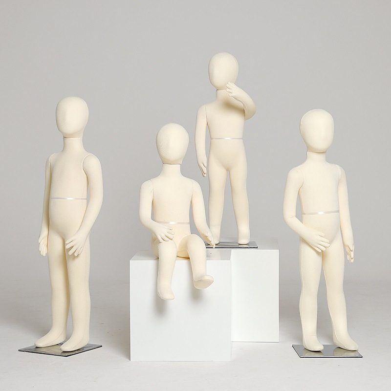 人偶假软体童装模特人体全身模特女人台活动儿童服装店展示架小孩