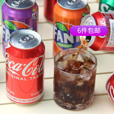可口可乐韩国碳酸饮料汽水