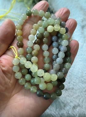 和田玉卡8多宝手串送女友朋友礼物生日，料子老属，可diy手串项链