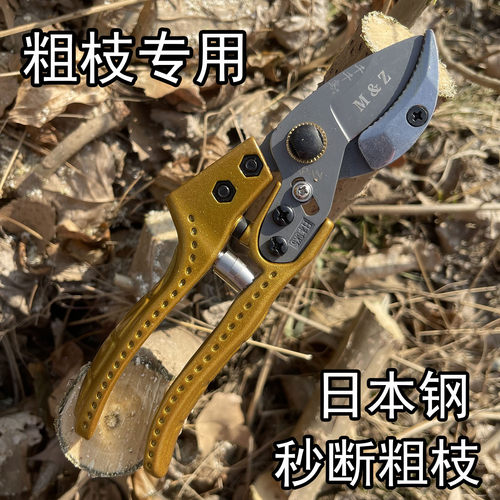 修枝剪粗枝剪力士剪干枝硬枝专用