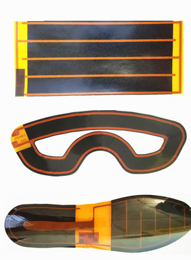 USB5V石墨烯发热膜电加热片定制厂家diy发执衣服马甲腰带护膝理疗