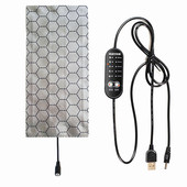 USB5V智能充电石墨烯发热枕头理疗腰带暖宫去寒女人痛经肩颈睡觉