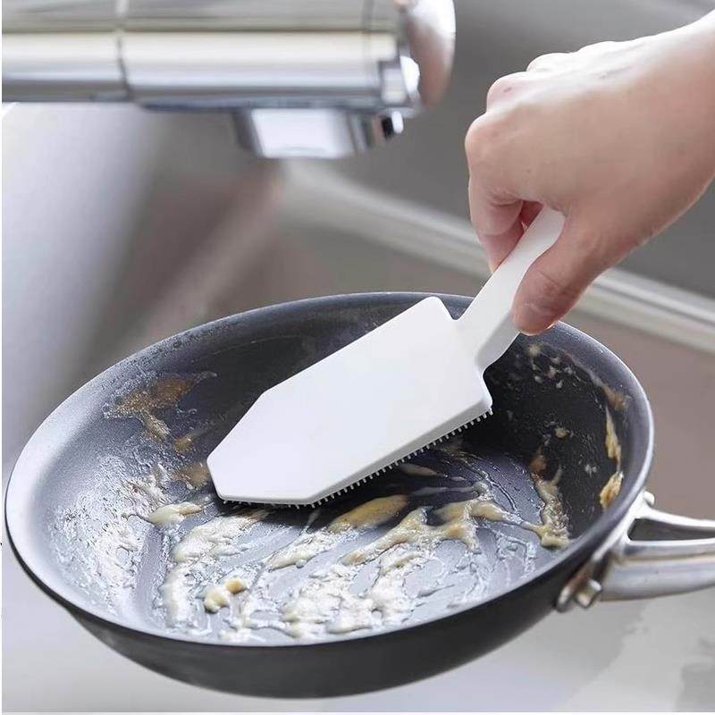 日本进口食品硅胶锅刷土豆刷蔬果刷清洁刷餐具厨房清洗按摩刷子