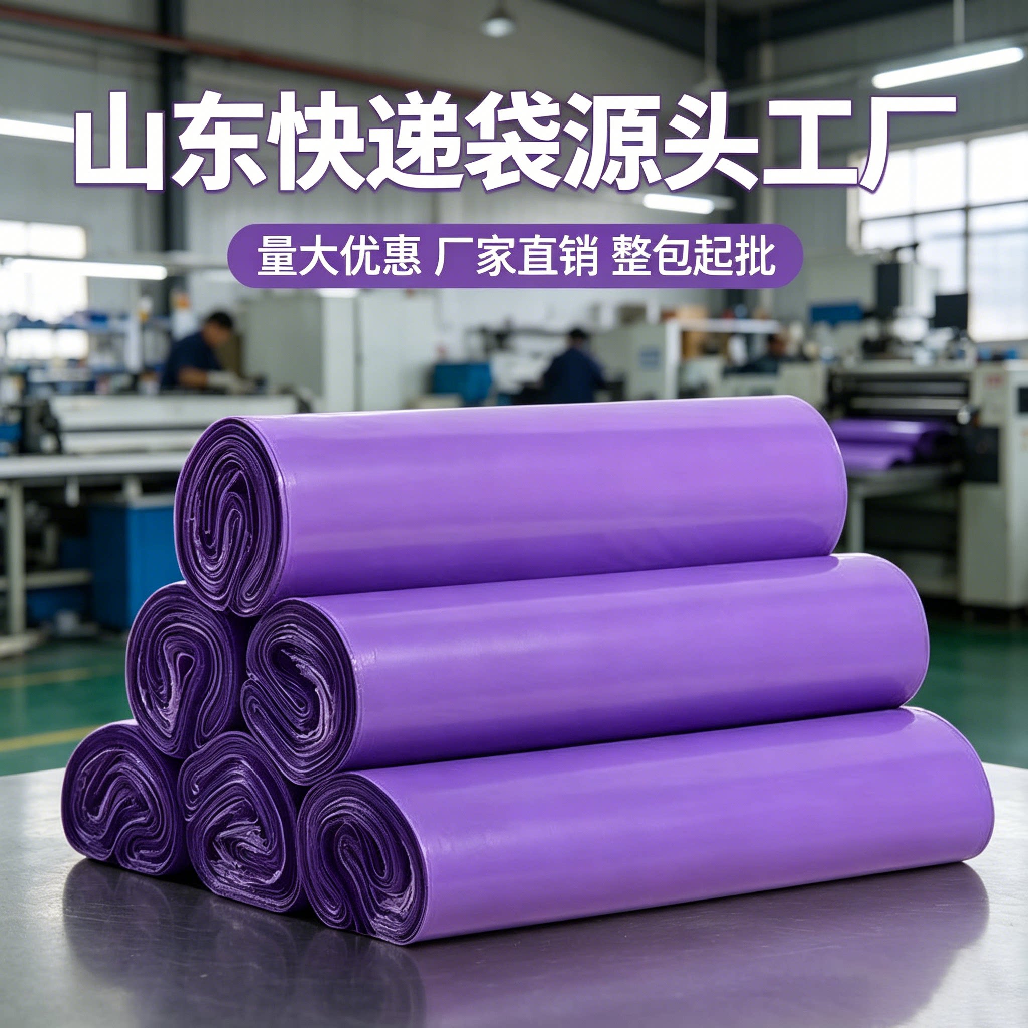 彩色物流防水塑料包裹袋